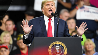 Trump Mocks Christine Blasey Ford at Rally as He Continues to Campaign as the President of White Men